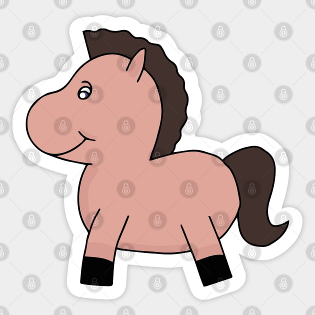 Cute Horse Sticker by DiegoCarvalho